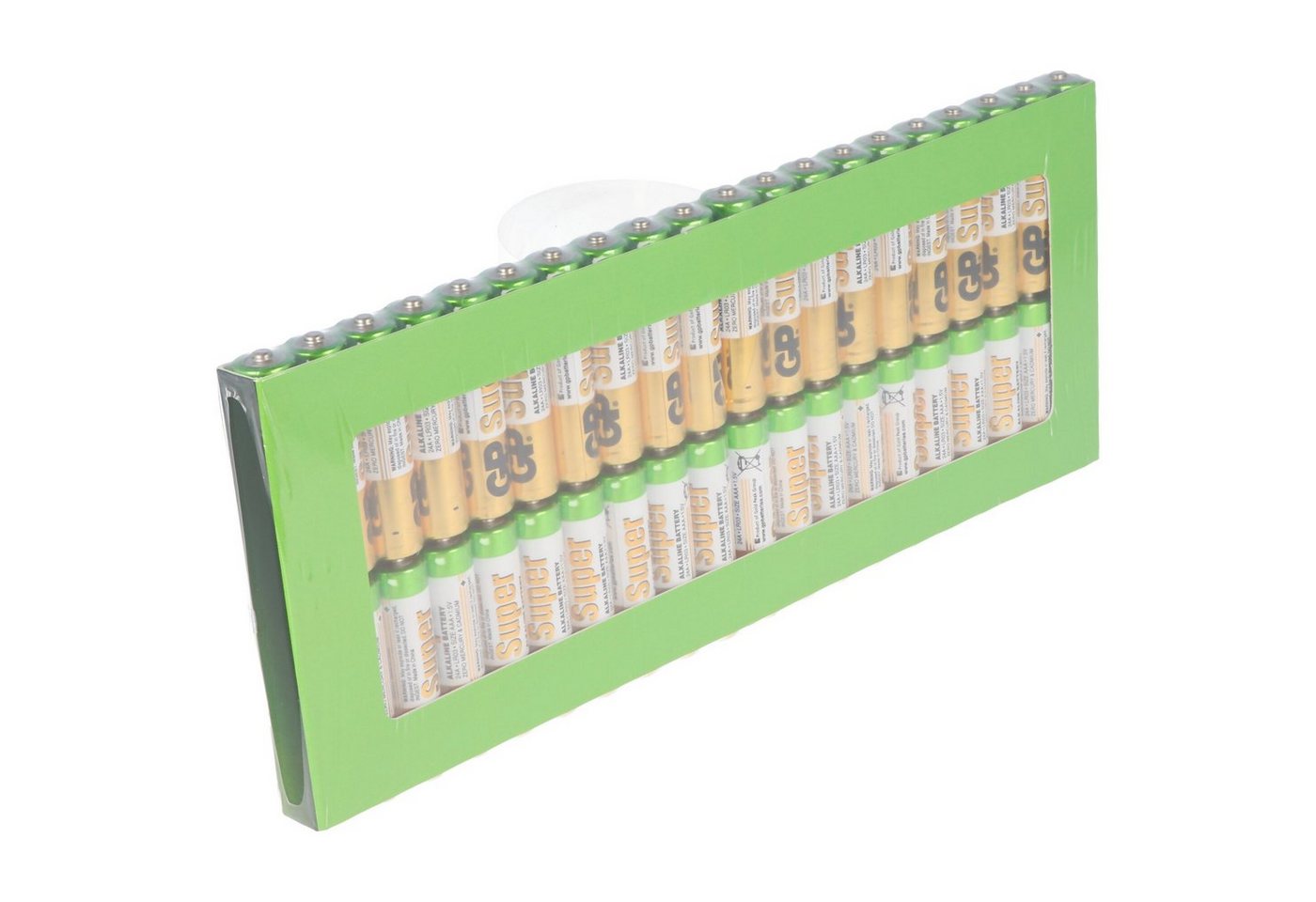 GP Batteries AAA Micro Batterie GP Alkaline Super 1,5V 40 Stück Batterie, (1,5 V) von GP Batteries