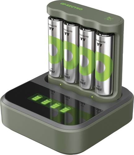 GP Batteries B441 Dockingstation Rundzellen-Ladegerät NiMH Micro (AAA), Mignon (AA) von GP Batteries