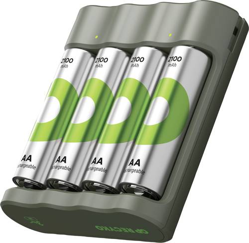 GP Batteries B441 Rundzellen-Ladegerät NiMH Micro (AAA), Mignon (AA) von GP Batteries