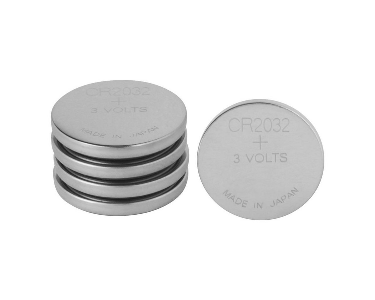 GP Batteries CR2032 Knopfzelle, (3 V, 5 St), 3 V, Lithium von GP Batteries