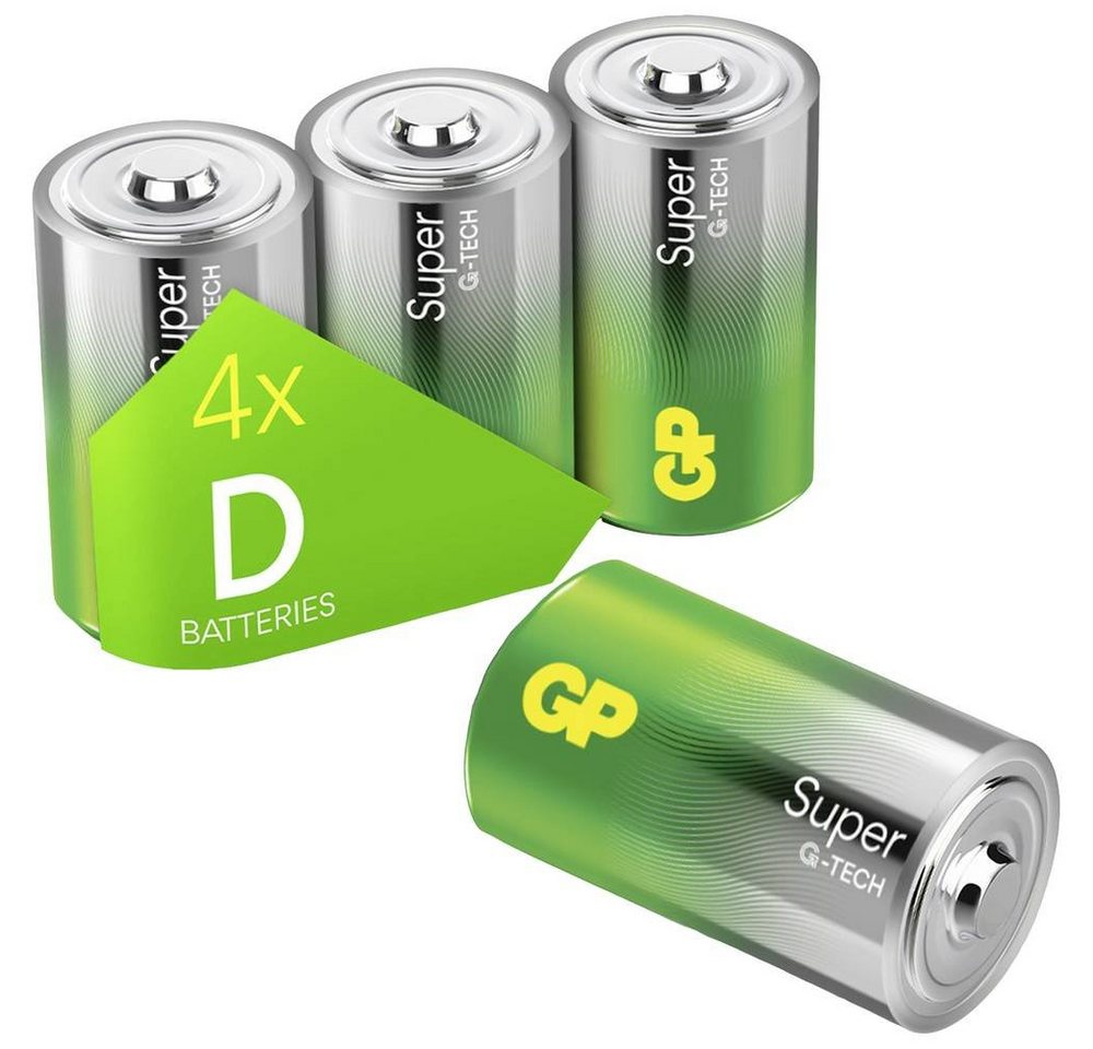 GP Batteries GP Alkaline Batterien D Mono, LR20, 1.5 V, mit Batterie von GP Batteries