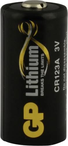 GP Batteries GPCR123APRO086C1 Fotobatterie CR-123A Lithium 1400 mAh 3V 1St. GP Batteries GPCR123APRO086C1 Fotobatterie CR-123A Lithium 1400 mAh 3V 1St. von GP Batteries