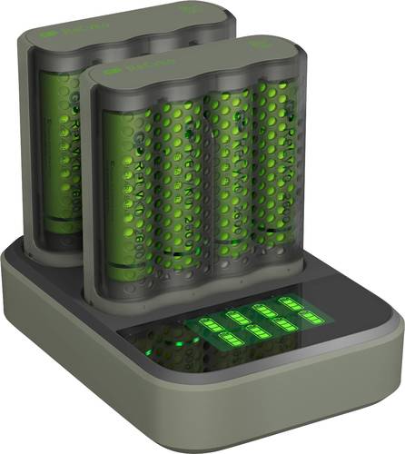 GP Batteries GPRCKCHM451D523 Rundzellen-Ladegerät NiMH Micro (AAA), Mignon (AA) von GP Batteries