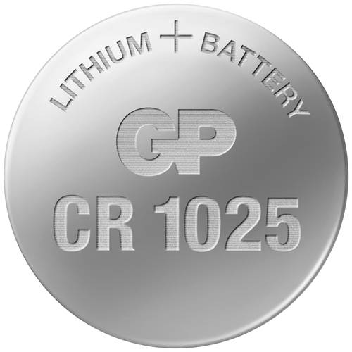 GP Batteries Knopfzelle CR 1025 3V 1 St. Lithium GPCR1025E-2U1 von GP Batteries