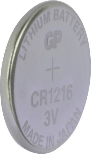 GP Batteries Knopfzelle CR 1216 3V 1 St. Lithium GPCR1216 GP Batteries Knopfzelle CR 1216 3V 1 St. Lithium GPCR1216 von GP Batteries