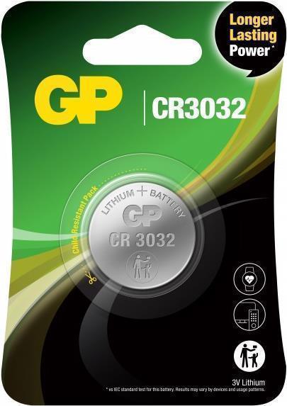 GP Batteries Lithium CR3032 Einwegbatterie Lithium-Manganese Dioxide (LiMnO2) (0603032C1) von GP Batteries