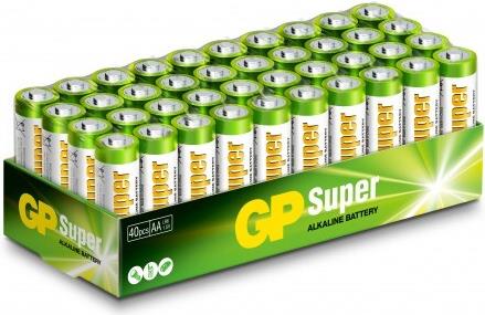 GP Batteries Super Alkaline 15A/LR6 Einwegbatterie AA Alkali (151376) von GP Batteries