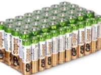 GP Batteries Super Alkaline 32x AA +12x AAA, Einwegbatterie, AA, Alkali, 1,5 V, 44 Stück(e), Gold, Grün, Weiß von GP Batteries