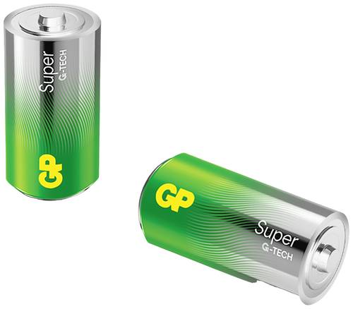 GP Batteries Super Baby (C)-Batterie Alkali-Mangan 1.5V 2St. von GP Batteries