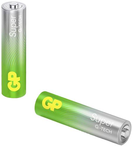 GP Batteries Super Micro (AAA)-Batterie Alkali-Mangan 1.5V 2St. von GP Batteries