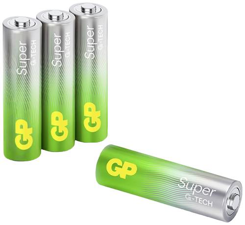 GP Batteries Super Mignon (AA)-Batterie Alkali-Mangan 1.5V 4St. von GP Batteries