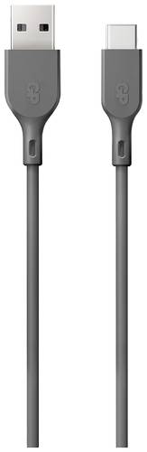 GP Batteries USB-Ladekabel USB 2.0 USB-A Stecker, USB-C® Stecker 1.00m Grau GPCBCC1NGYUSB191 von GP Batteries