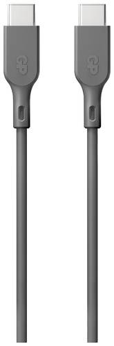 GP Batteries USB-Ladekabel USB 2.0 USB-C® Stecker, USB-C® Stecker 1.00m Grau GPCBCC1PGYUSB252 von GP Batteries