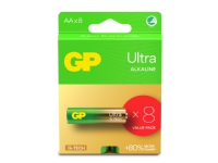 GP Batteries Ultra Alkaline GP15AU, Single-use battery, AA, LR06, Alkaline, 1.5 V, 8 pc(s), Cd (cadmium), Hg (mercury) von GP Batteries