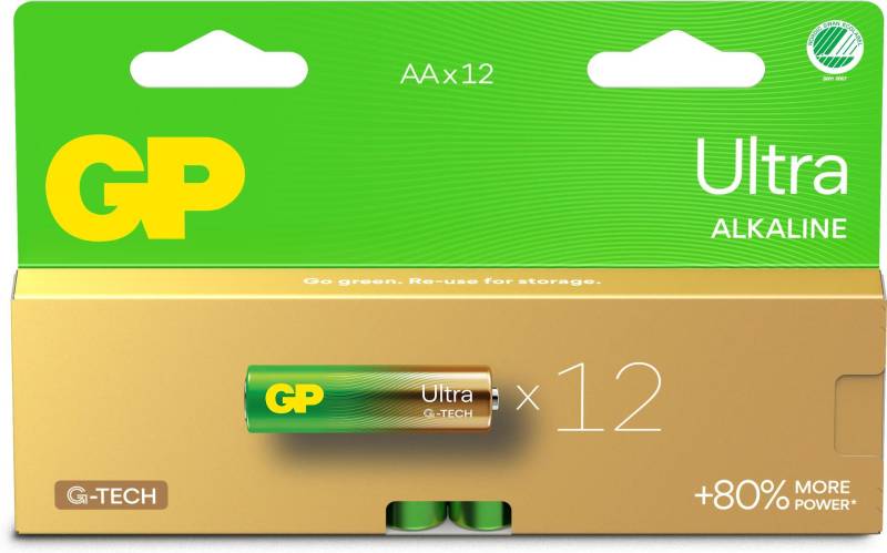 GP Batteries Ultra Alkaline GP15AU Einwegbatterie AA - LR06 Alkali (151427) von GP Batteries
