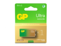 GP Batteries Ultra Alkaline GP1604AU, Single-use battery, 9V, Alkaline, 9 V, 1 pc(s), Cd (cadmium), Hg (mercury) von GP Batteries
