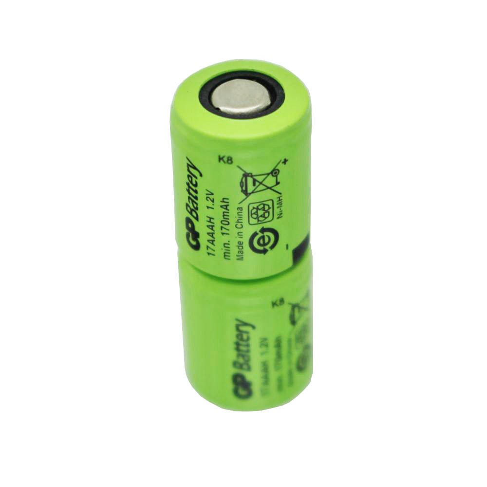 GP KAN 1/3AAA Micro Akkupack 2,4 Volt 170mAh NiMH Akku ca. 28x11mm GP KAN 1/3AAA Micro Akkupack 2,4 Volt 170mAh NiMH Akku ca. 28x11mm von GP Batteries