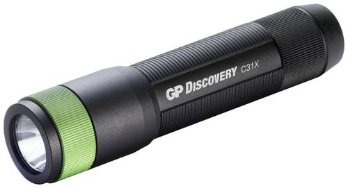GP Discovery GPDISFLC31XBK479 LED Taschenlampe batteriebetrieben 100lm 7h 64g von GP Discovery