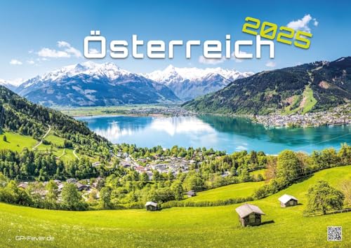 Österreich - 2025 - Kalender DIN A2 (extragroß: ca. 60 cm x 42 cm) von GP-Fever.de