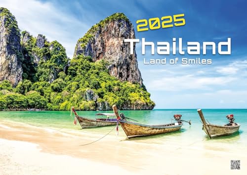 Thailand - Land of Smiles - 2025 - Kalender DIN A2 (extragroß: ca. 60 cm x 42 cm) von GP-Fever.de