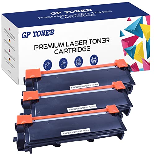 3X Toner XL Kompatibel mit Brother TN-2320 Brother MFC-L2700DN HL-L2300D HL-L2360DN HL-L2340DW DCP-L2500D DCP-L2520DW DCP-L2540DN MFC-L2720DW (3X Schwarz) von GP TONER