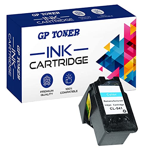 GP TONER Druckerpatronen für Canon CL-541 Pixma TS5150, TS5151, MG3650s MG3650, MG4250 MG3600, MG3550 MG3500, MG3200 MG3150 MG3250, MX535 MX395, MX475 Farbig von GP TONER