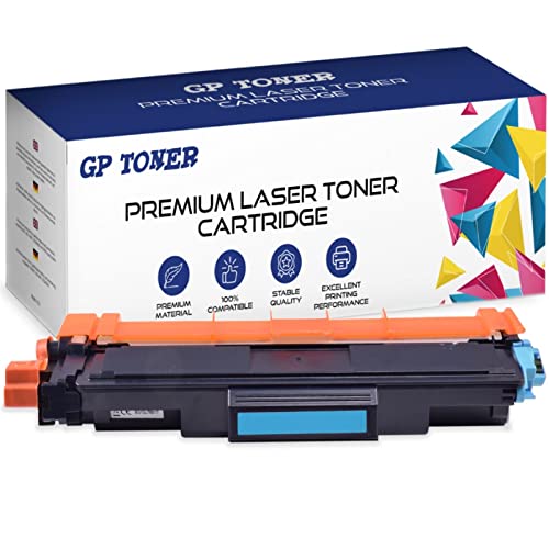 Toner Kompatibel mit Brother TN-247 DCP-L3510CDW MFC-L3710CW MFC-L3730CDN (Cyan) von GP TONER