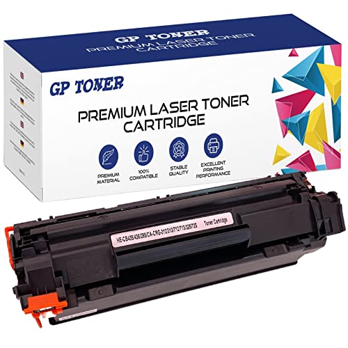 Toner XL Kompatibel mit HP CB435A CB436A CE285A für HP Laserjet M: M1120a MFP, M1120h MFP Laserjet P:P1503, P1503n, P1504, P1504n Laserjet Pro M: M1100 Series, M1130 Series, M1132 MFP (Schwarz) von GP TONER