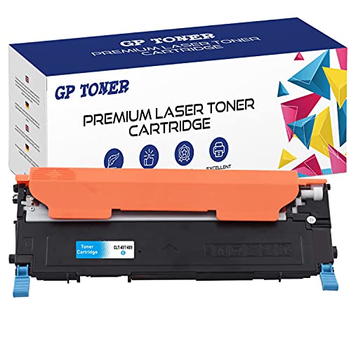 Toner XL Kompatibel mit Samsung CLT-407 CLT-407S CLT-C4072S für Samsung CLP-320 CLP-321 CLP-325 CLP-326 CLX-3180 CLX-3185 (Cyan) von GP TONER
