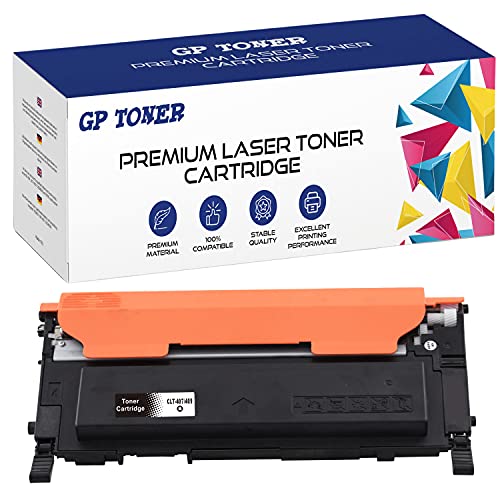 Toner XL Kompatibel mit Samsung CLT-407 CLT-407S CLT-K4072S für Samsung CLP-320 CLP-321 CLP-325 CLP-326 CLX-3180 CLX-3185 (Schwarz) von GP TONER