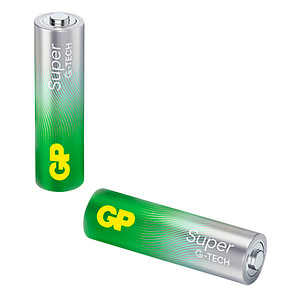 2 GP Batterien SUPER Mignon AA 1,5 V von GP