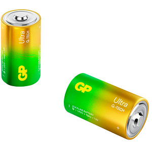 2 GP Batterien ULTRA Mono D 1,5 V von GP