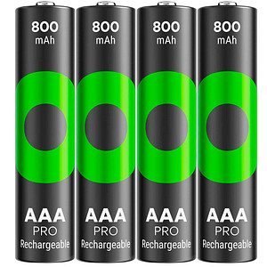 4 GP Akkus ReCyko+ PRO Micro AAA 800 mAh 4 GP Akkus ReCyko+ PRO Micro AAA 800 mAh von GP