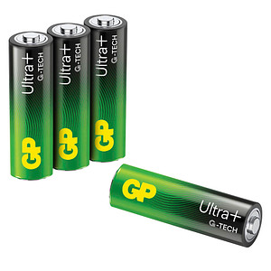 4 GP Batterie ULTRA PLUS Mignon AA 1,5 V von GP