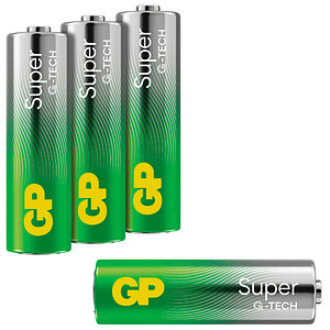 4 GP Batterien SUPER Mignon AA 1,5 V von GP