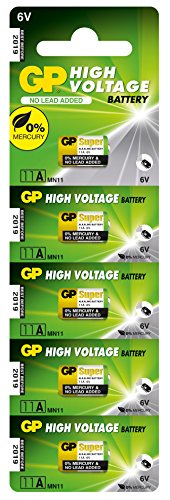 GP 11A-U5 Alkaline Batterie MN11 (6V) High Voltage (5 batteries) von GP