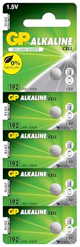 GP A76F-2C10 Alkaline Batterie AG13/LR44 (1.5V, 10er Pack) Blister von GP