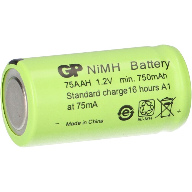 GP Akku 2/3 AA 1,2V / 750mAh GP75AAH von GP