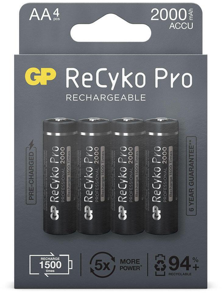 GP Akkus ReCyko+ PRO Mignon AA 1.2 V von GP