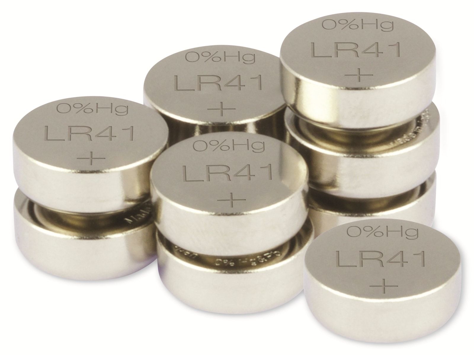GP Alkaline-Knopfzelle LR41 V3GA, 1,5V, 10 Stück von GP