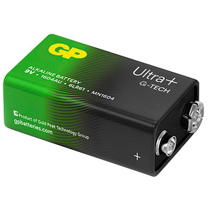 GP Batterie ULTRA PLUS E-Block 9 V von GP
