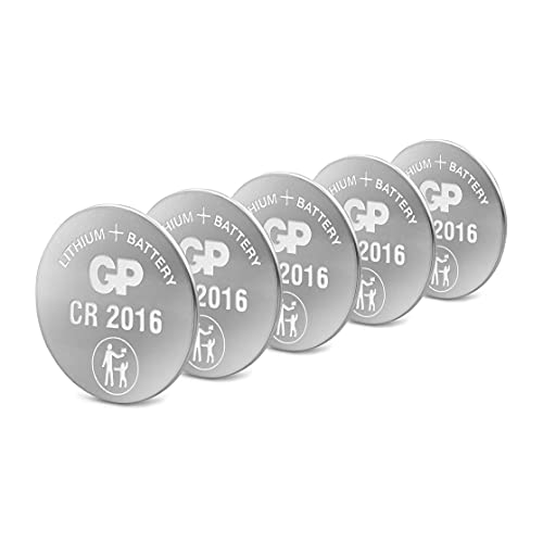 GP Battery Lithium Knopfzelle CR2016 5er Blister von GP