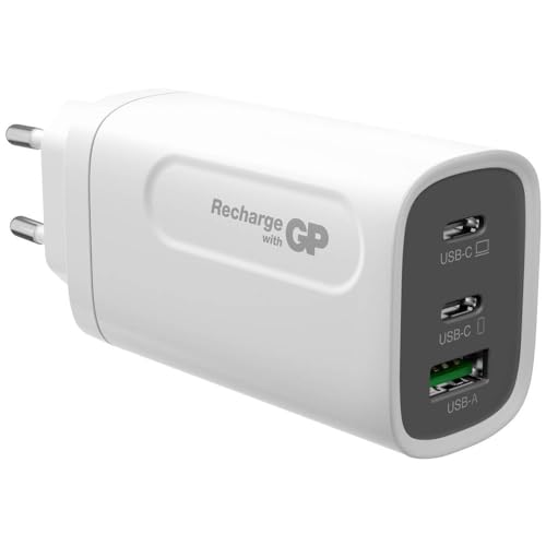 GP Akku Ladegerät USB 150GPACEGM3A000 3X USB, USB-C™ Buchse (Power Delivery) von GP