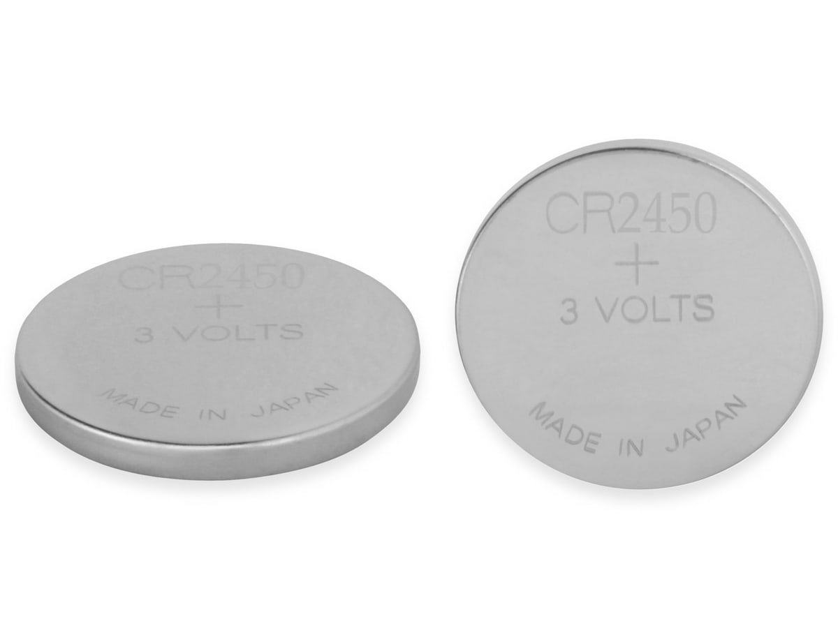 GP Knopfzelle, CR2450, Lithium, 3 V, 2 St. GP Knopfzelle, CR2450, Lithium, 3 V, 2 St. von GP