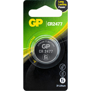 GP Knopfzelle CR2477 3,0 V GP Knopfzelle CR2477 3,0 V von GP
