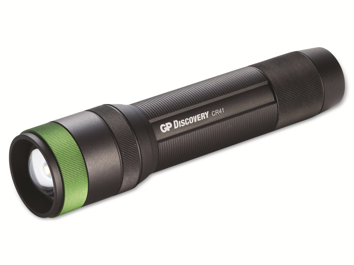 GP LED-Taschenlampe Discovery CR41, 650lm, USB wiederaufladbar GP LED-Taschenlampe Discovery CR41, 650lm, USB wiederaufladbar von GP