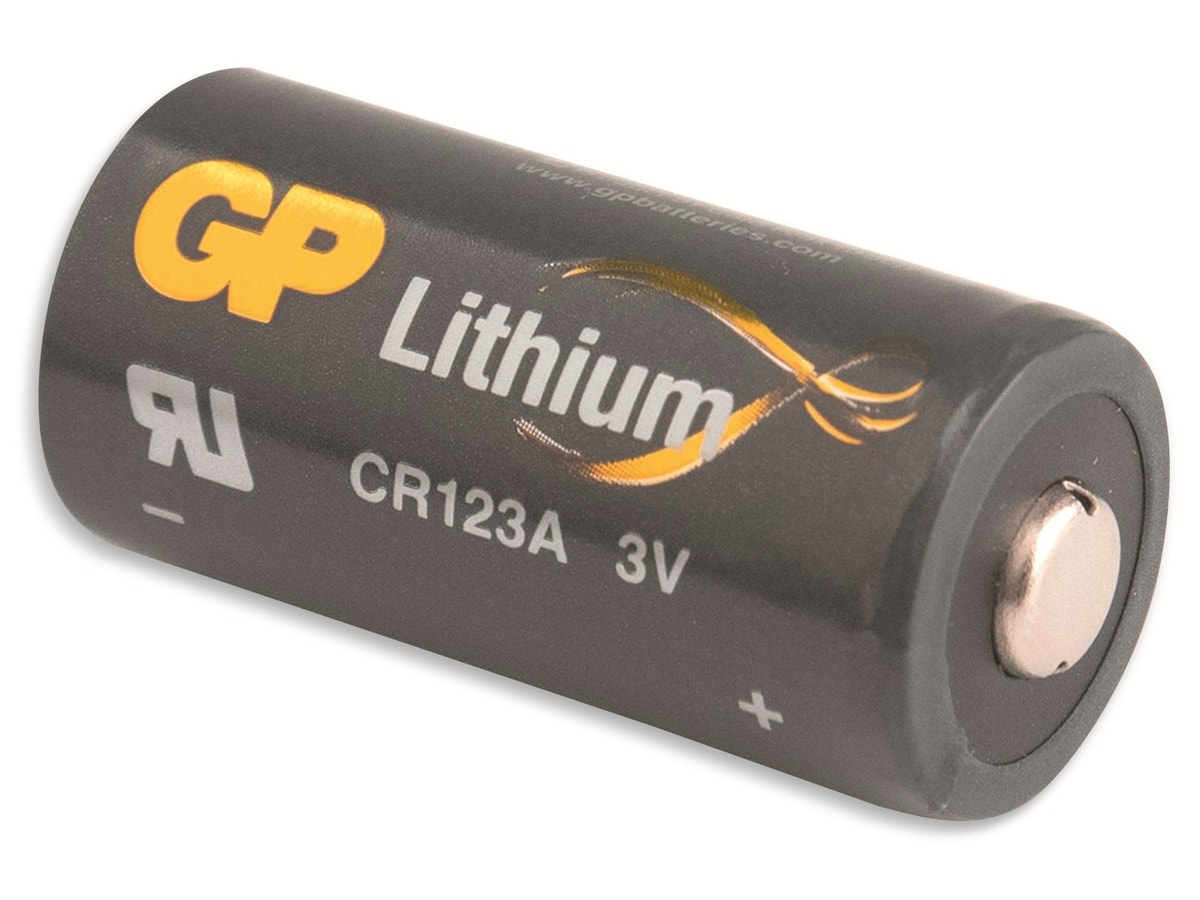 GP Lithium-Batterie CR123A 1 Stück von GP