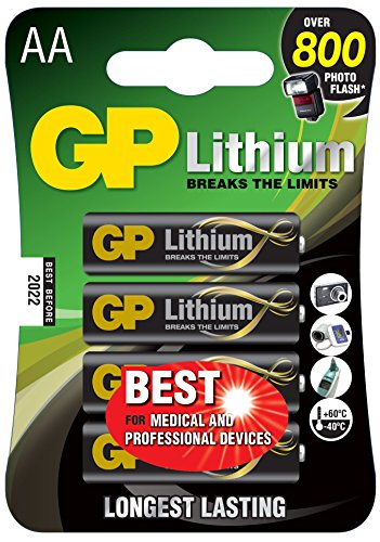 GP Lithium GP 15LF-2U4 Lithium-Akku für Kamera schwarz von GP