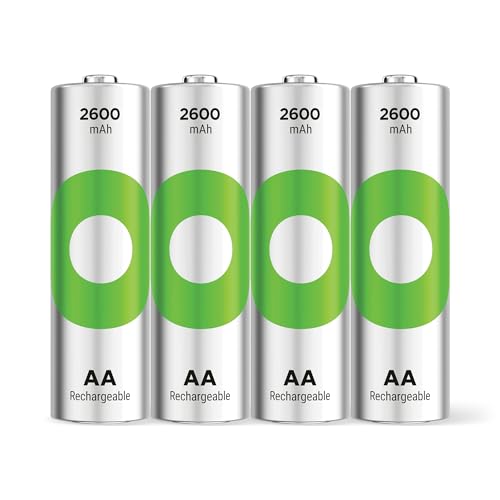 GP RECYKO AA Akku Mignon NiMH 2600 mAh, 1,2V, 4 Stück von GP