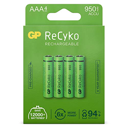 Recyko-Batterie AAA 950mAh bl4 von GP